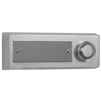 AP Klingeltaster 24V/1A, Messing vernickelt, unbeleuchtet...