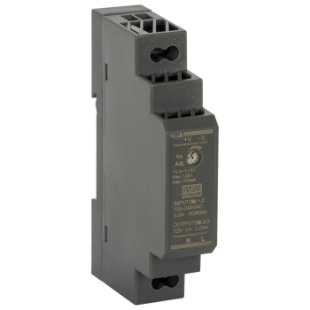 Reiheneinbau-Netzteil, HDR, 12V-DC/15-54W 15W (1,25A) 1...
