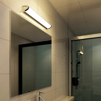 Spiegelleuchte mit Schalter, LED/6W, 57 cm