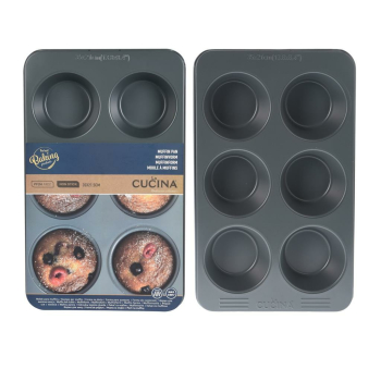 Muffinform für 6 Muffins