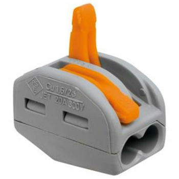 Wago 222-412 Universal-Verbindungsklemme, 2 x 0,08 -...