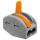 Wago 222-412 Universal-Verbindungsklemme, 2 x 0,08 - 2,5/4 mm²
