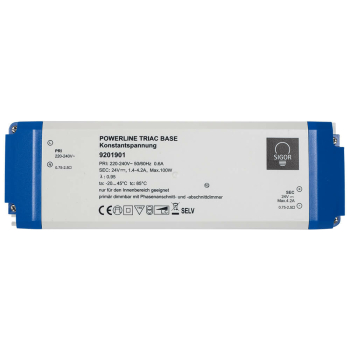 LED-Netzteil, Powerline Triac Base, 24V-DC/50-100W, 100W