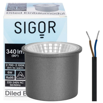 LED-Modul, DILED, 2700K bis 2100K, 6W (40W), 340 lm