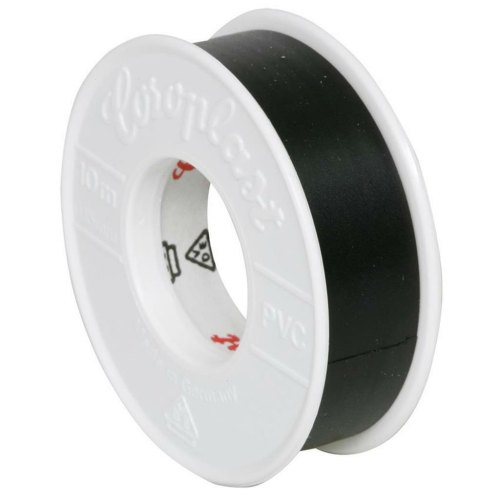 Isolierband, PVC, 25 m,15 mm, schwarz