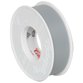Isolierband, PVC, 25 m,15 mm, grau