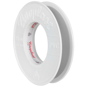 Isolierband, PVC, 25 m,15 mm, grau