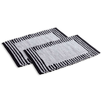 Badezimmerteppich Set 2er groß 80 x 50 cm 100%...