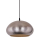 Hängeleuchte Pendelleuchte Hängelampe Metall Esstisch-Deckenlampe Halbkugel Vintage, silber