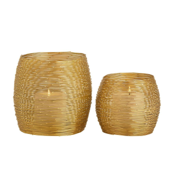 Teelichthalter Set 2-teilig Windlichter...