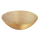 Obstschale ø 40 cm H 11 cm Brotkorb Obstkorb Metall rund Vita Metall Drahtstruktur, gold
