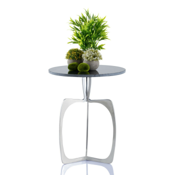 Beistelltisch Metall rund ø 45 x 56 cm Dekotisch...