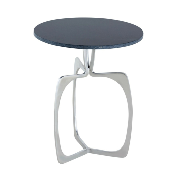 Beistelltisch Metall rund ø 45 x 56 cm Dekotisch...