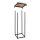 Blumensäulen Set PERU Blumen Hocker Pflanzenständer quadratisch, 78 und 67 cm