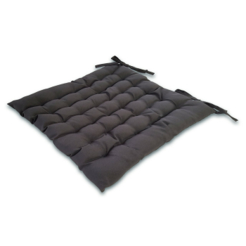 Stuhlkissen Set 4 Stück 40x43 cm Sitzkissen Stuhlauflage mit Bindeband