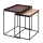 Beistelltisch COPENHAGEN 2er Set, 45 x 45 cm Dekotisch Emaille