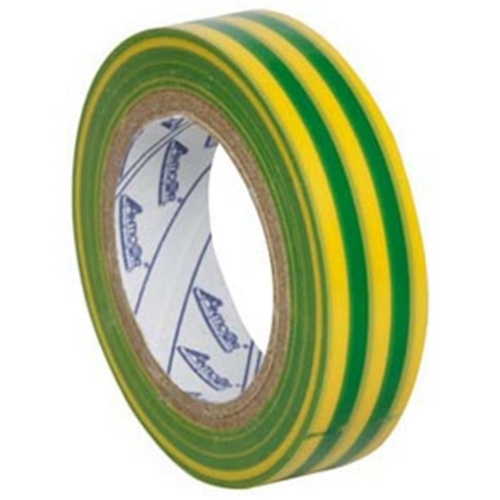 PVC Isolierband 10 m, grün/gelb