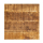 Blumensäule Hocker Pflanzenständer Beistelltisch 27 x 27 cm quadratisch Hocker Mangoholz massiv