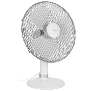 Tischventilator weiß oszilierend