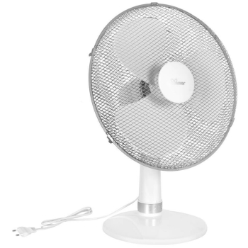 Tischventilator weiß oszilierend