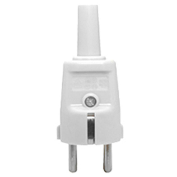 Schutzkontakt-Stecker, Protekt, grau,
