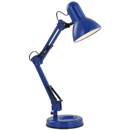 Schreibtischleuchte Famous blau, 1 x E27 24883