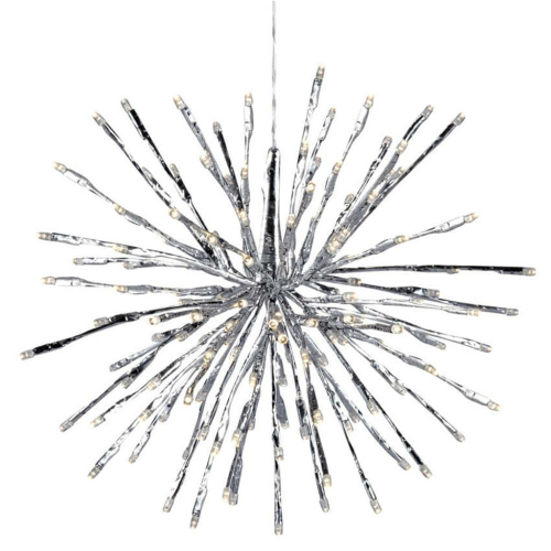 Hängestern Firework 64 warmweiße LED, 30 cm