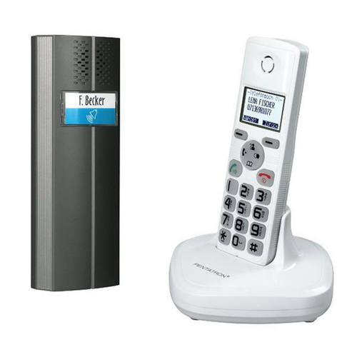 Funk-Türsprechanlage mit DECT-Telefon