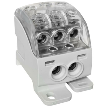 Phasenverteilerblock 220A, 2 Eingänge/5 Ausgänge