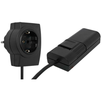 Schnurdimmer mit Zuleitung, 7-110W/VA, Phasenanschnitt,...
