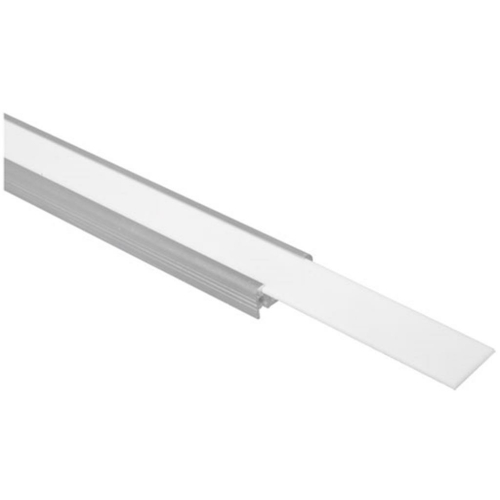 1m Profilabdeckung für H-Profil 20 und 25 mm, opal