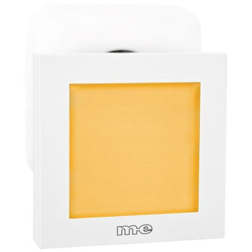 Nachtlicht, Kunststoff weiß, LED orange
