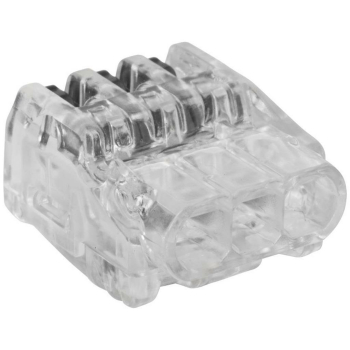 Steckklemme, 3 x 0,02 - 2,5 mm², SDKF 3, transparent