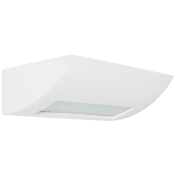 Wandleuchte 1 x E27/52W, Keramik weiß