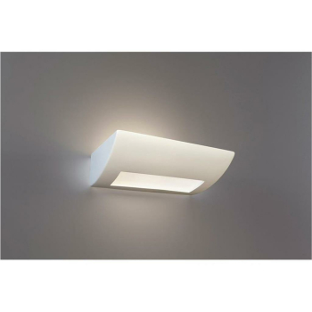 Wandleuchte 1 x E27/52W, Keramik weiß