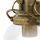 Moretti Wandleuchte 1 x E27, Altmessing, Glas klar 1639.AR
