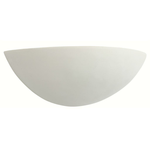 Wandleuchte 1 x E27, Keramik weiß