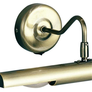 Globo Bilderleuchte Picture, 2 x E14 altmessing 4405