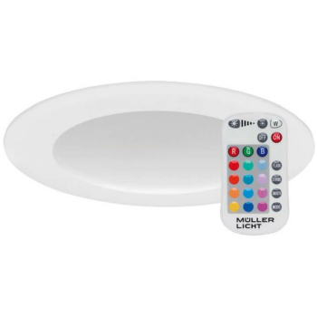 LED Einbauleuchte 230V/7W-RGB+3000K, weiß,...