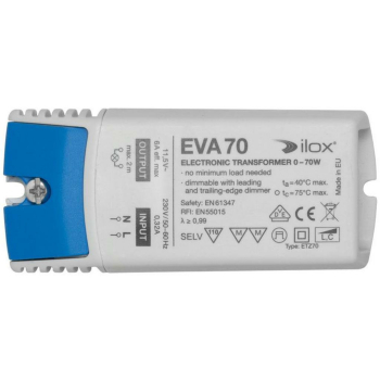 Elektronischer NV-Trafo ETZ70, 11,5V/0-70W, dimmbar