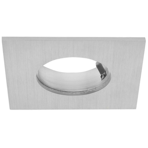 LED Einbauhalterung für 1 x LED/2,5W, Aluminium gebürstet