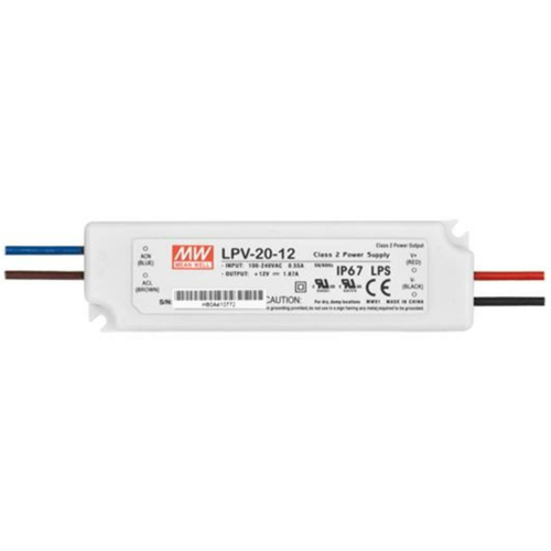 LED Netzteil, 12V-DC/20W