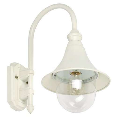 Außenwandleuchte 1 x E27, Polycarbonatglas klar