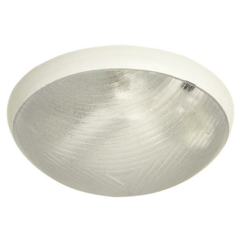 Außenleuchte aus Polycarbonatglas, weiß