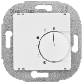 UP Raumthermostat mit Zentralplatte 50 x 50 mm, Wechsler,...