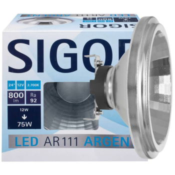 Sigor Reflektorlampe LED G53/12 V/12W, 800lm, 2700K