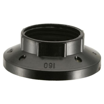 Iso-Unterring, zu E14, schwarz