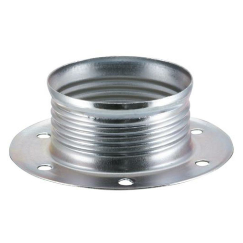 Metallunterring, zu E14, verzinkt