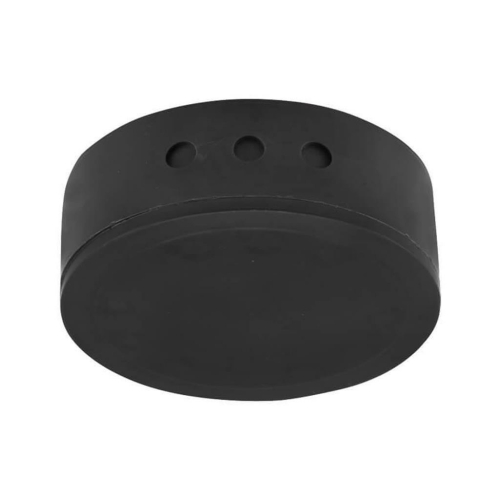 Verteilerdose mit Deckel, schwarz