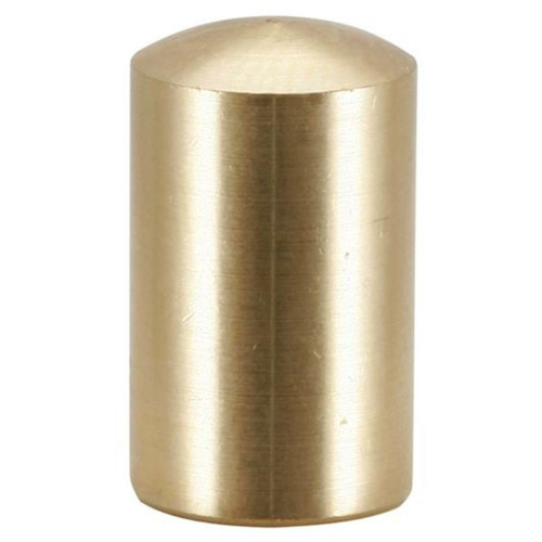 Knopf für Schirmträger, Messing